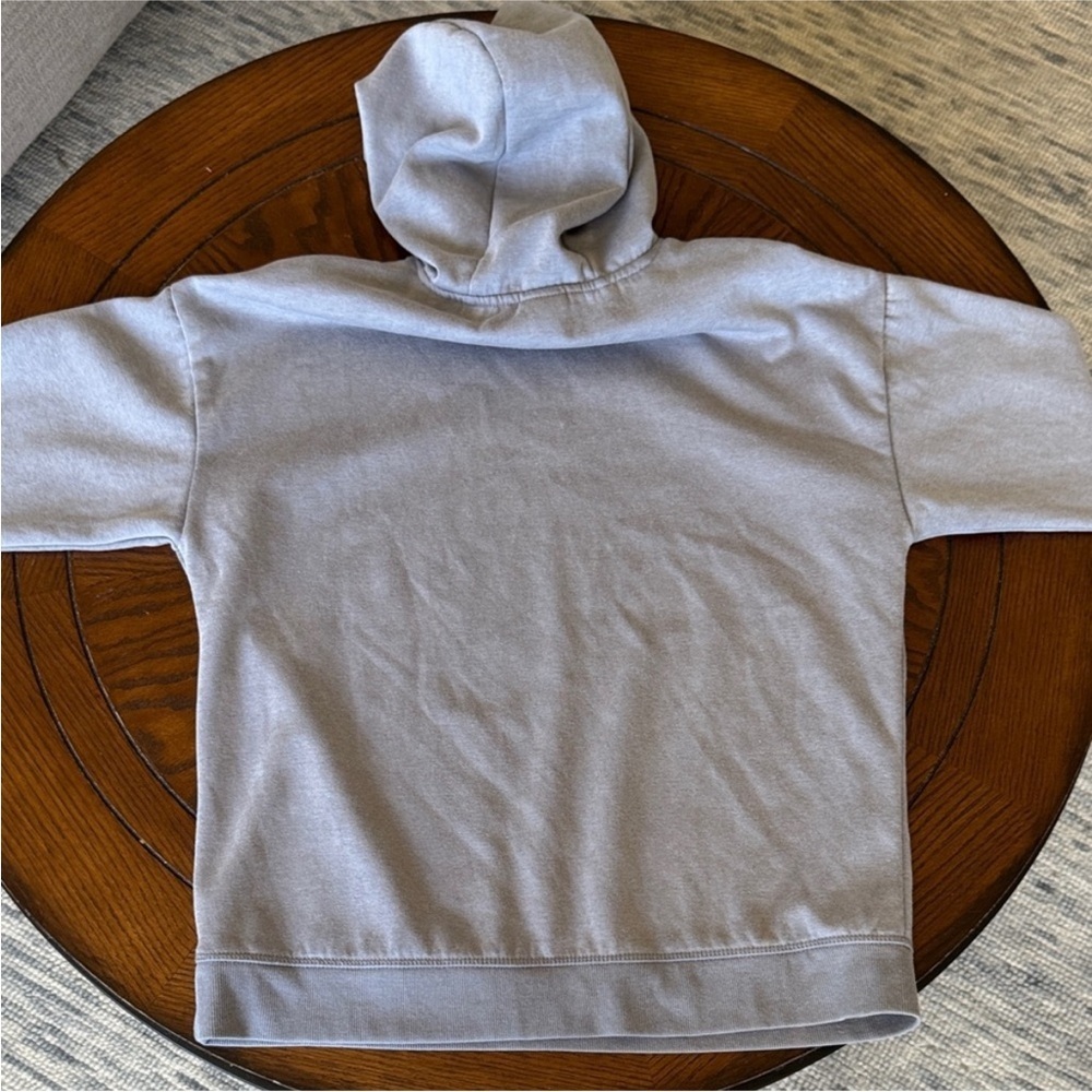 Avalanche Heather Gray Hoodie with Floral Print - Picture 2 of 13